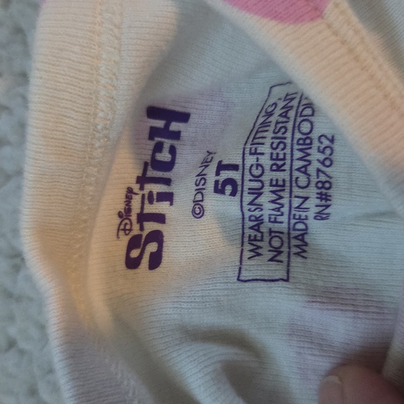 DISNEY STITCH 2PC PAJAMA SET - Picture 2 of 6
